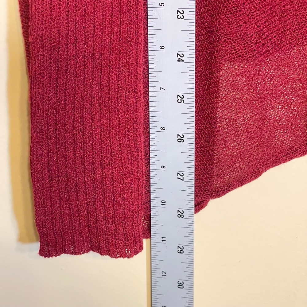 Eileen Fisher Red Women's Top - Picture 7 of 7